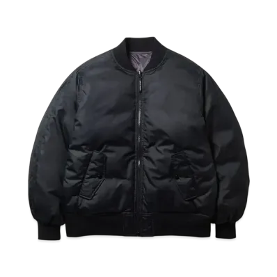 FIRST DOWN Reversible Ma-1 Down "Black"