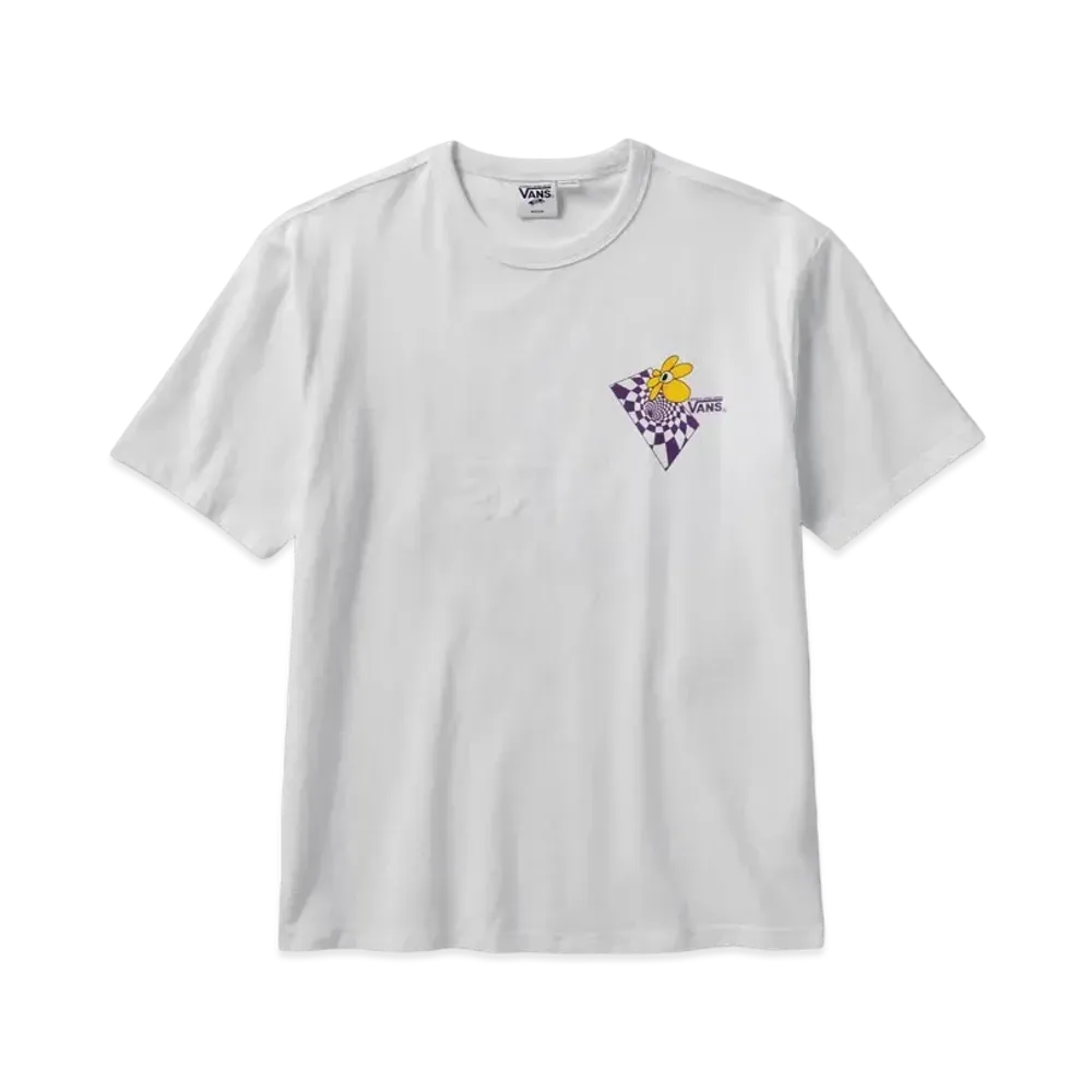 VANS x P.A.M (PERKS AND MINI) Spiral Checker SS Tee "White"