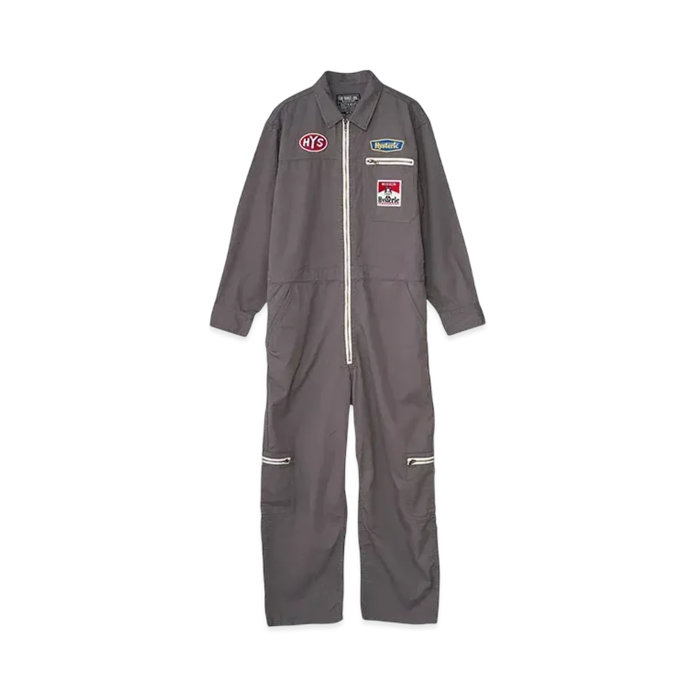 HYSTERIC GLAMOUR Sound And Vision Patch All In One "Gray"