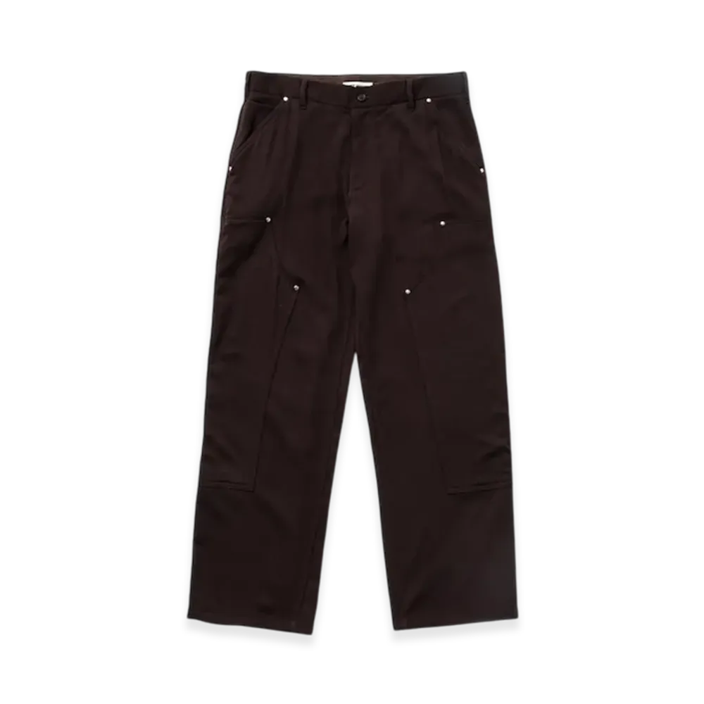 TTTMSW Wool Double Knee Pants "Brown"