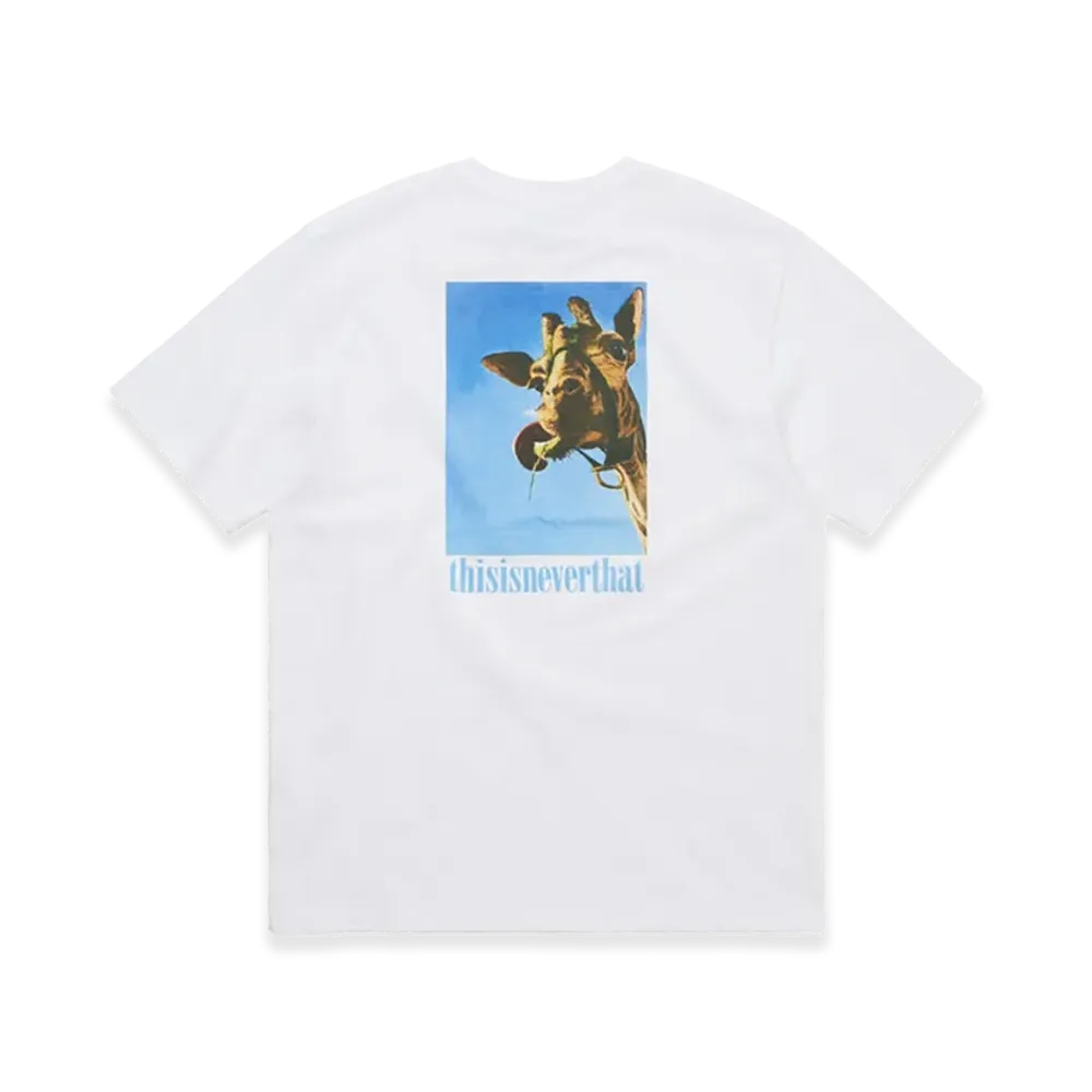 thisisneverthat Giraffe Tee "White"