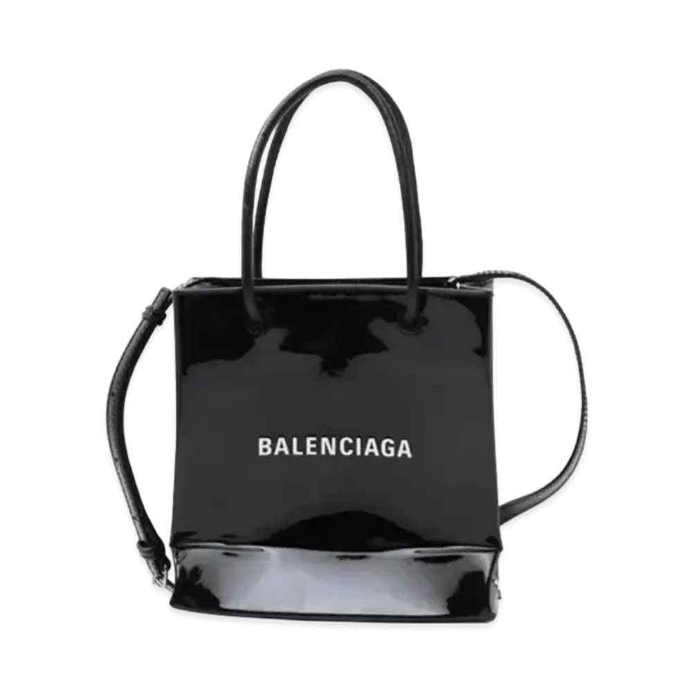 BALENCIAGA Shopping Tote Bag "Black"