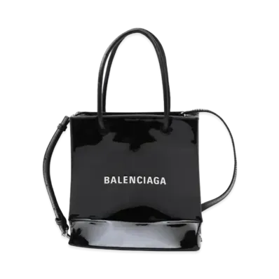 BALENCIAGA Shopping Tote Bag "Black"