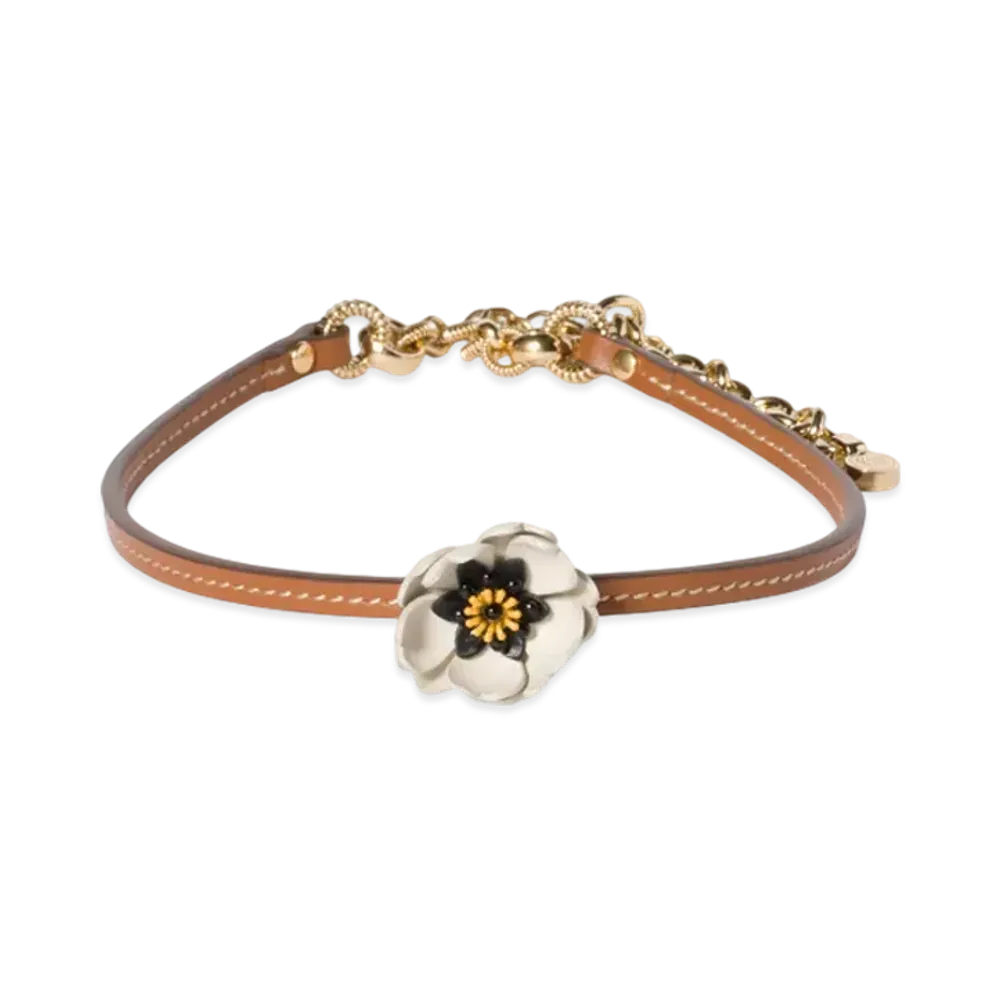 MIUMIU Leather Choker "Off White"
