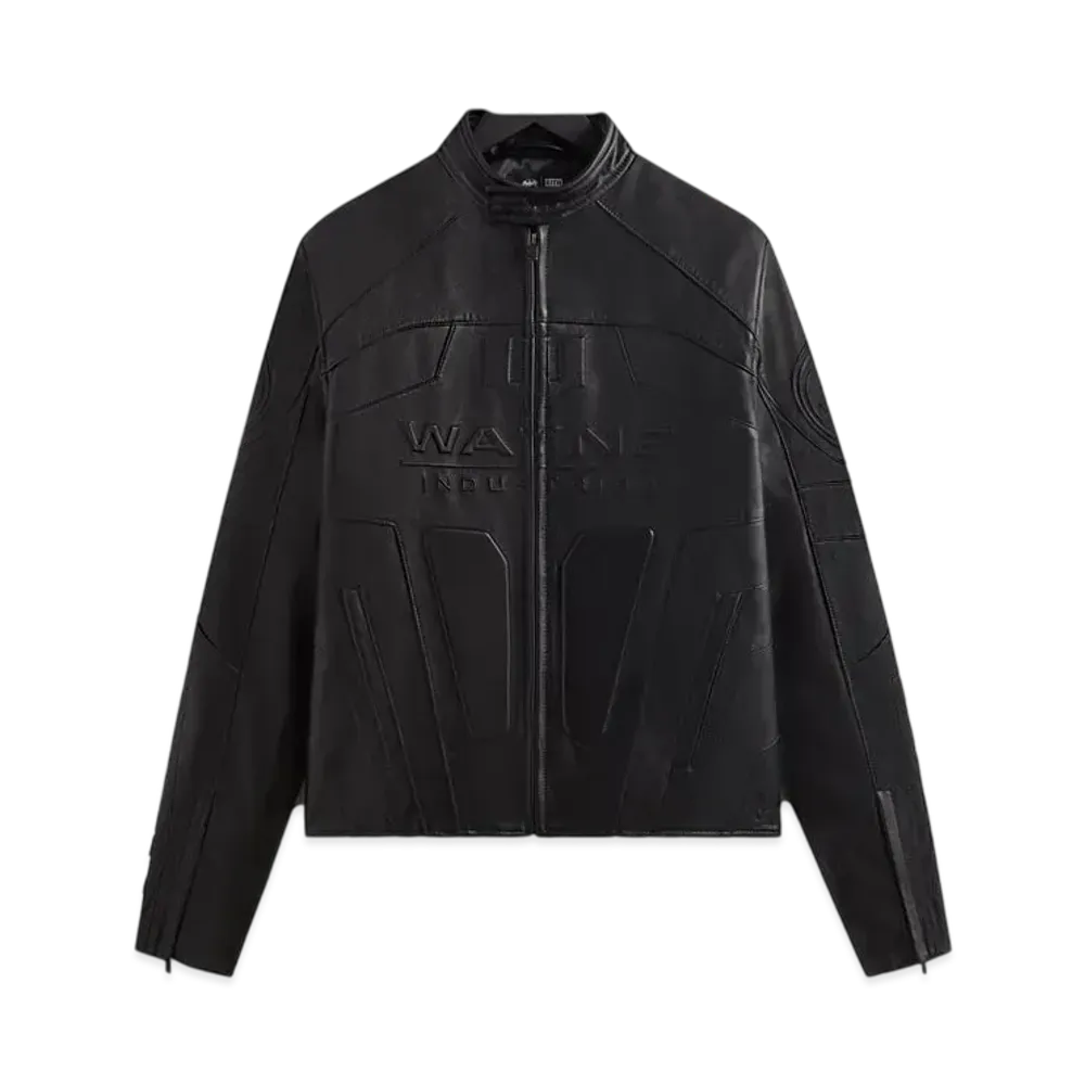 Kith x Batman Wayne Industries Moto Jacket "Black"