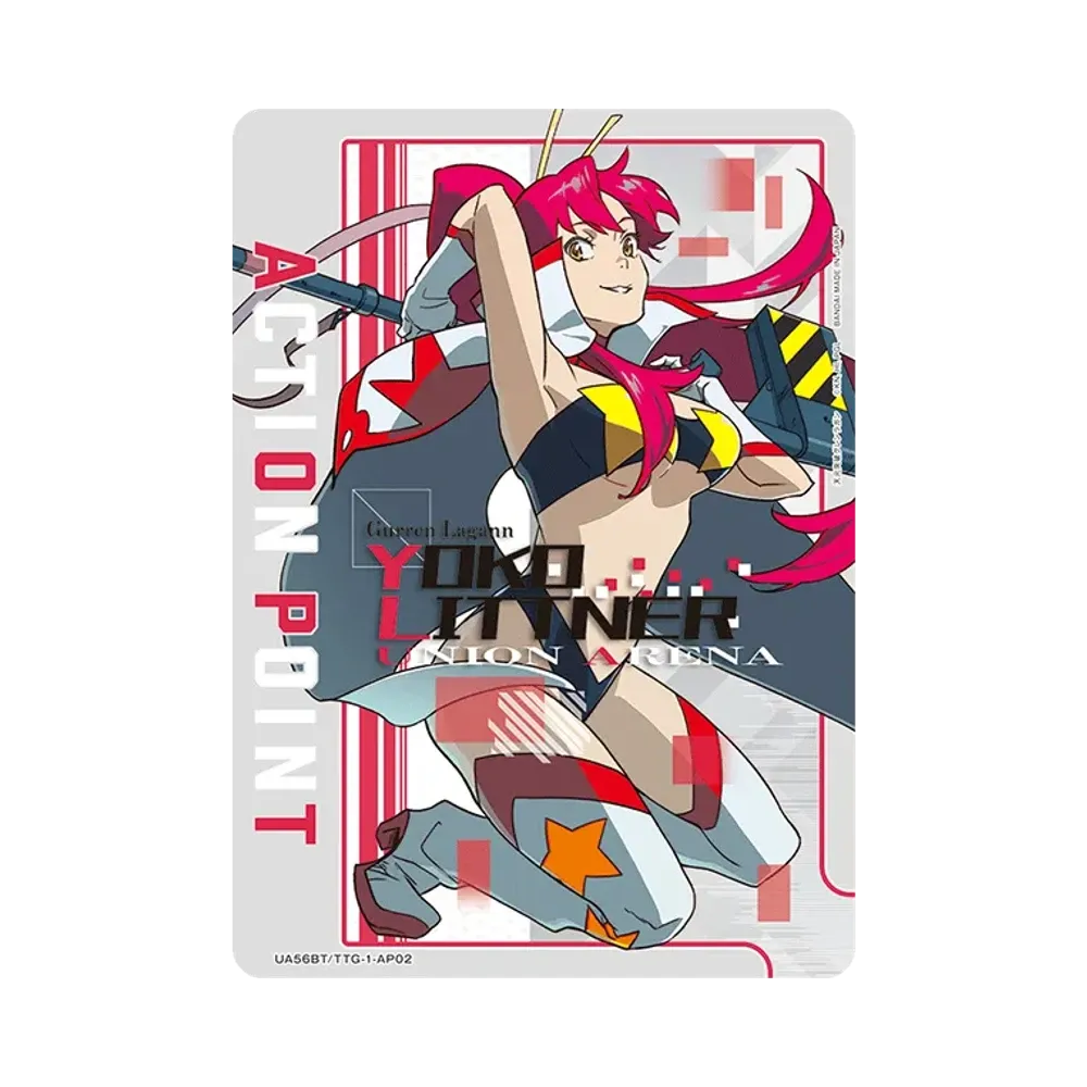Action Point Card (Yoko) [UA56BT/TTG-1-AP02](Booster Pack "Gurren Lagann")