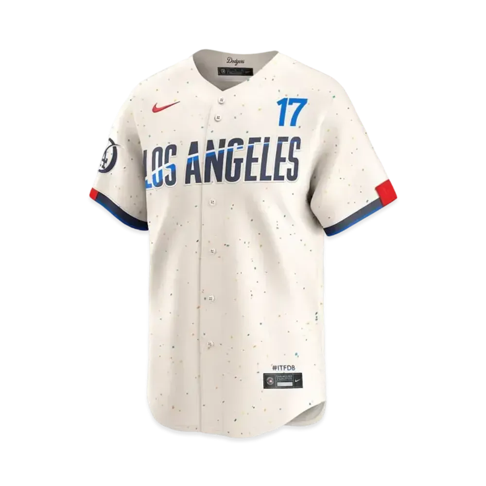 MLB x Nike Men's Los Angeles Dodgers Shohei Ohtani 2024 City Connect Limited Player Jersey "Cream "