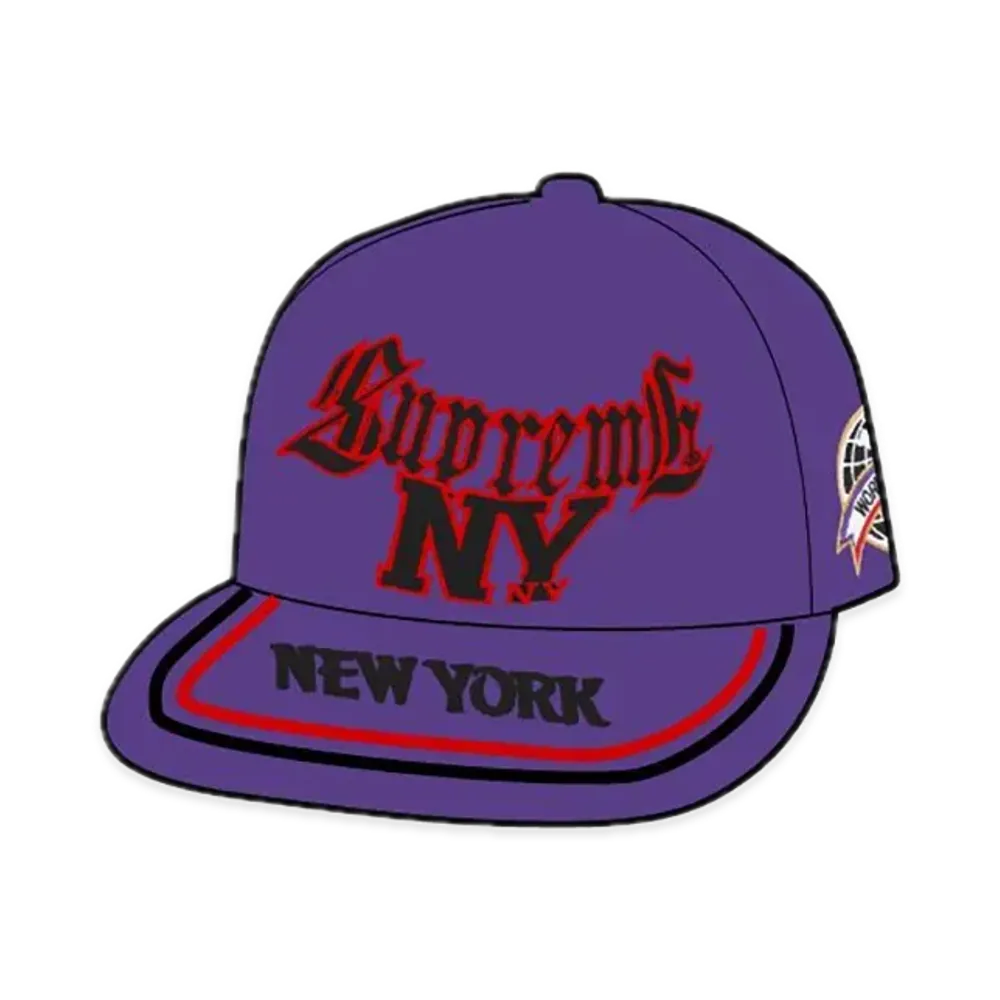 Supreme New York 6-Panel "Purple"