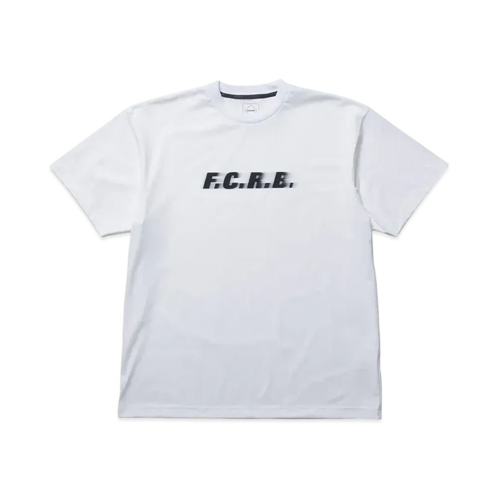 F.C.Real Bristol Blurred Logo Tee "Off White"