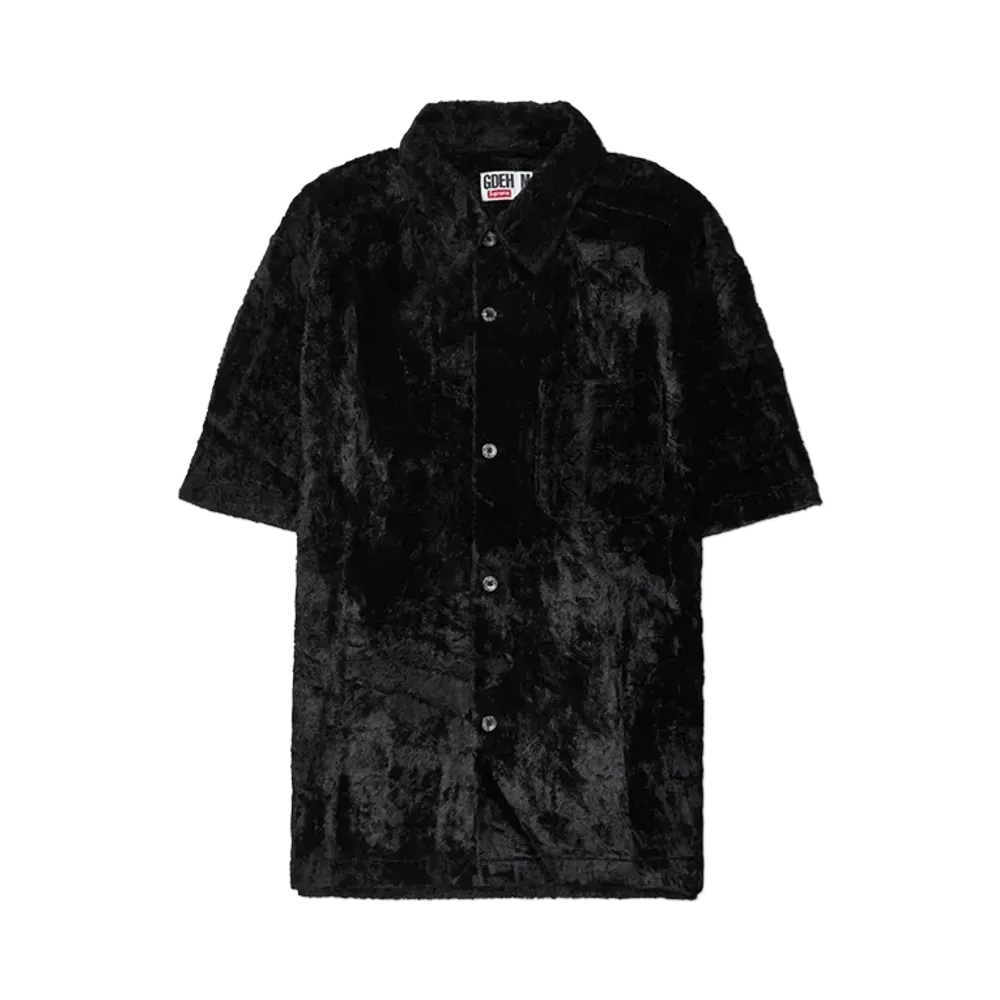 Supreme x GOODENOUGH Crushed Rayon S/S Shirt "Black"