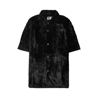 Supreme x GOODENOUGH Crushed Rayon S/S Shirt "Black"