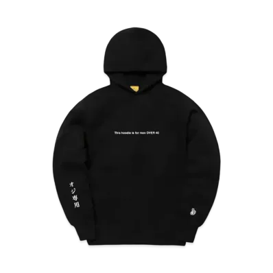 FR2 Hoodie for Men Over 40 "Black"