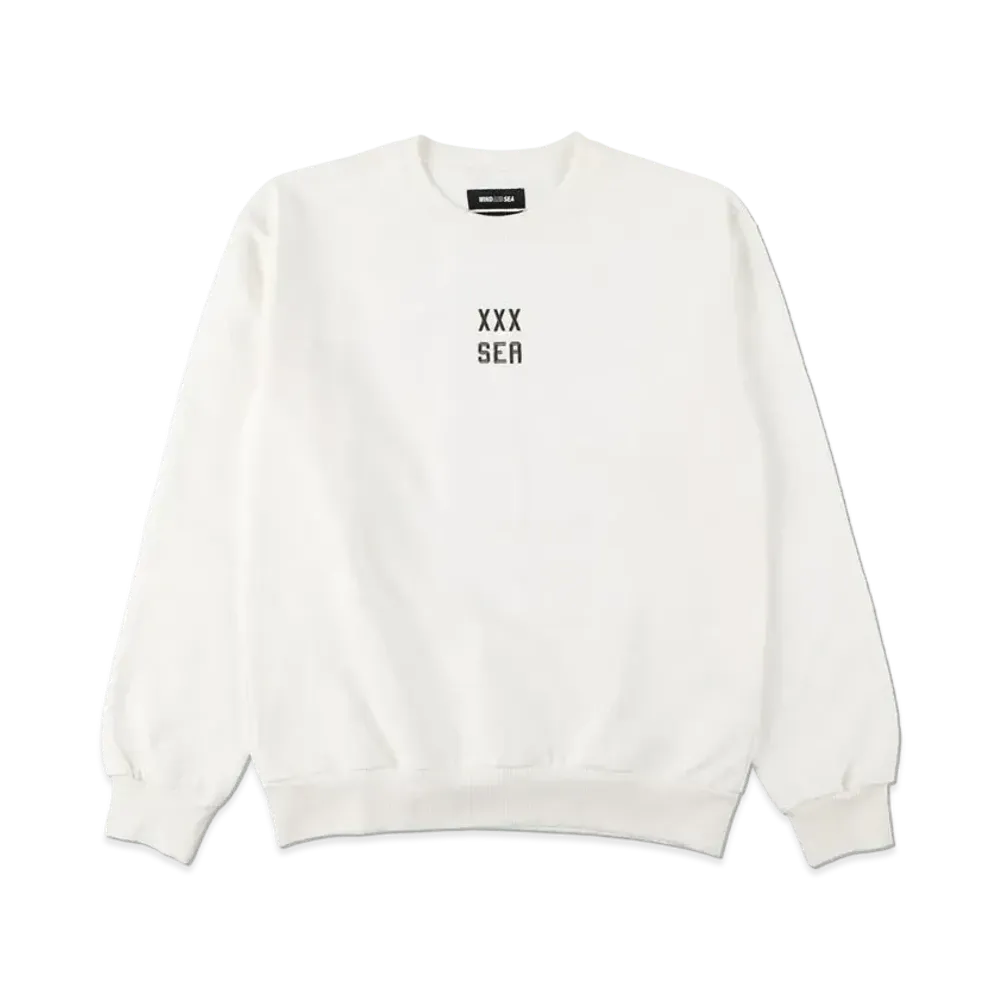 WIND AND SEA GOD SELECTION XXX (GODWDS) CREWNECK "White"