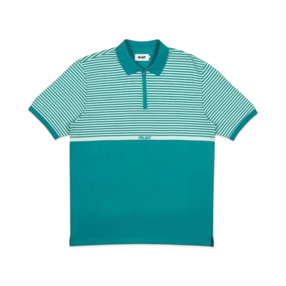 PALACE H Stripe Polo "Green"