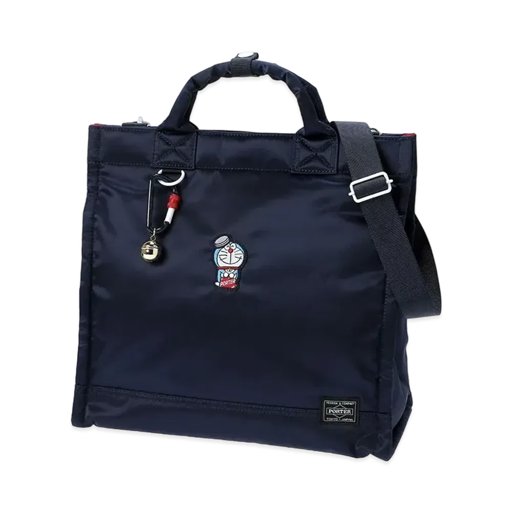 PORTER x Doraemon 2Way Tote Bag "Navy"