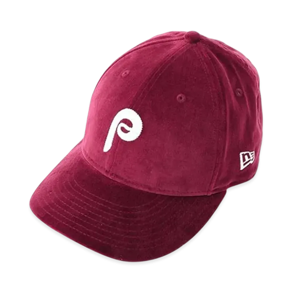 NEW ERA x JOURNAL STANDARD relume Low Profile 9Fifty(TM) Phillies Velour "Red"