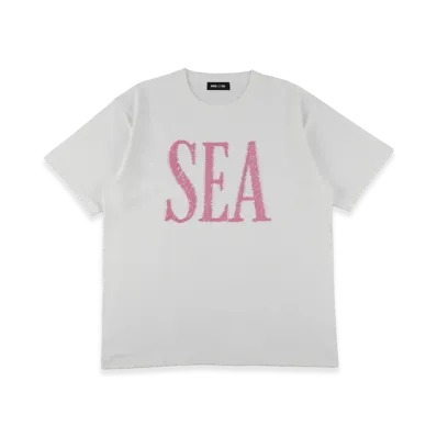 WIND AND SEA Puffy Logo S/S Tee "White"