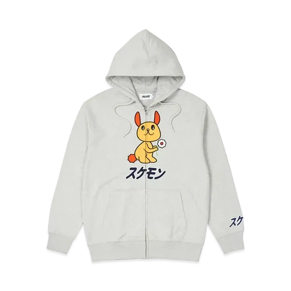 PALACE Cute Zip Hood "Grey Marl"