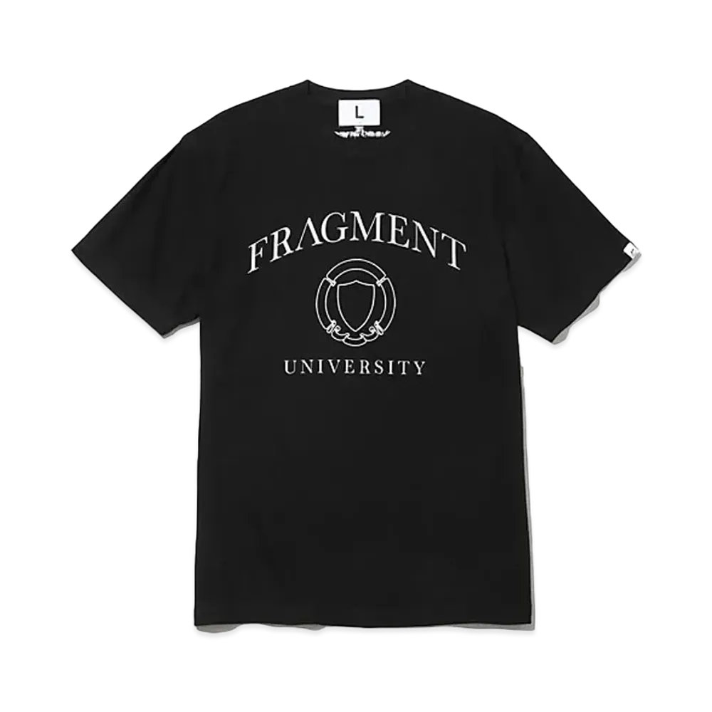 FRAGMENT UNIVERSITY FRGMT UNV Tee A "Black"
