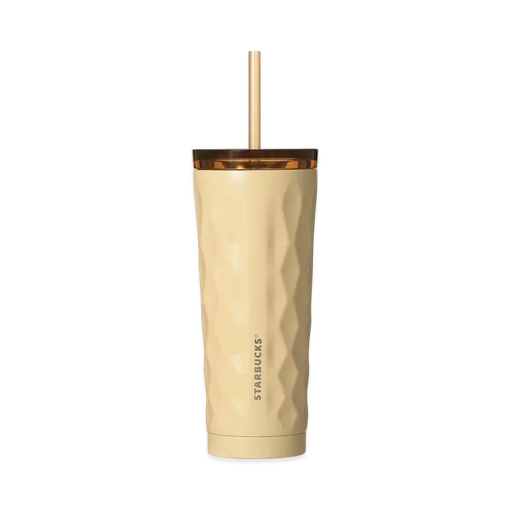 STARBUCKS Autumn Festival 2025 Stainless Cold Cup Tumbler 355ml "Moon Beige"