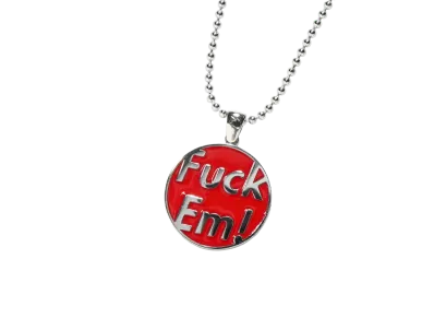 Supreme x Jacob&Co Fuck Em Pendant "Silver"