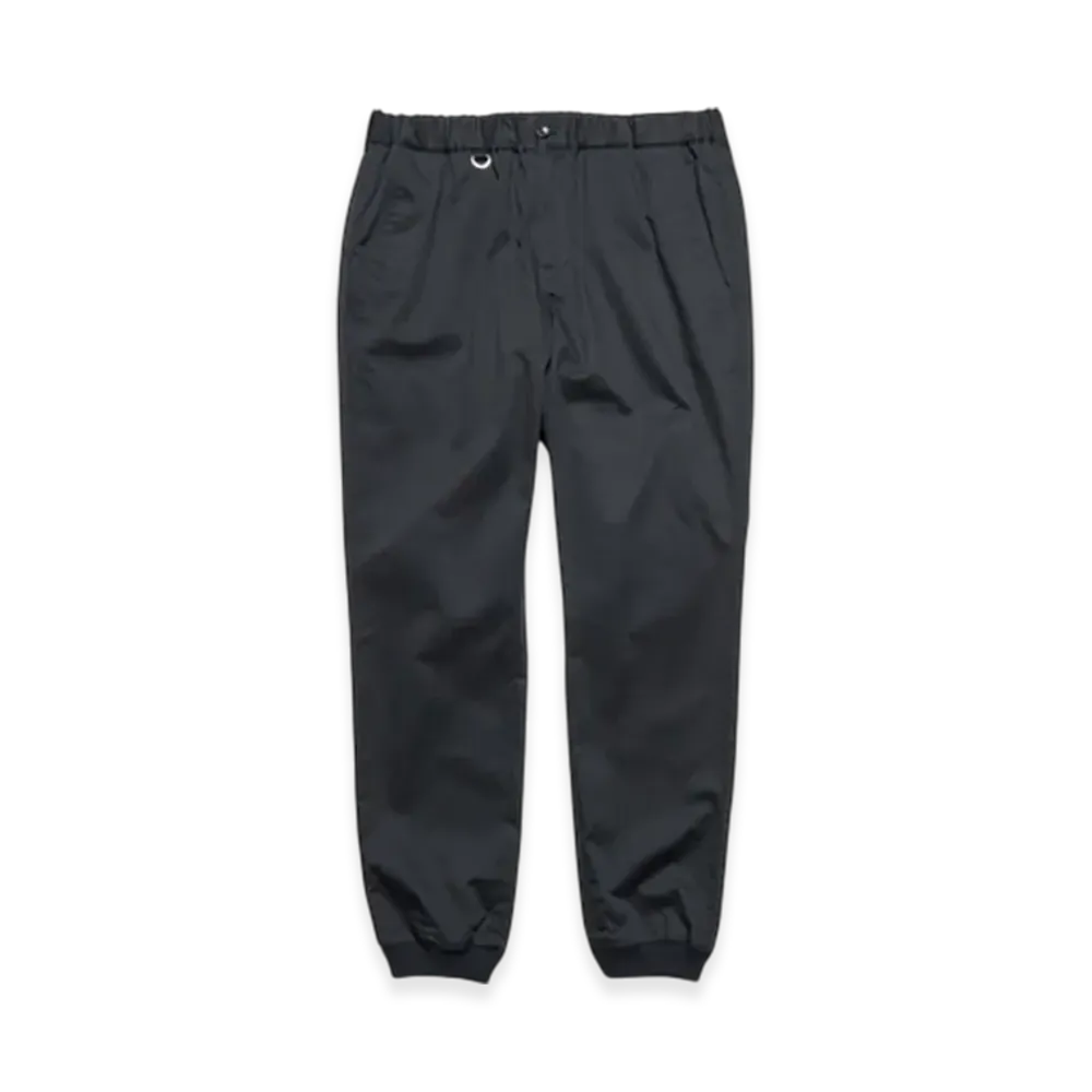 SOPHNET. Cotton Stretch Twill Slim-Fit Ribbed Pants "Black"