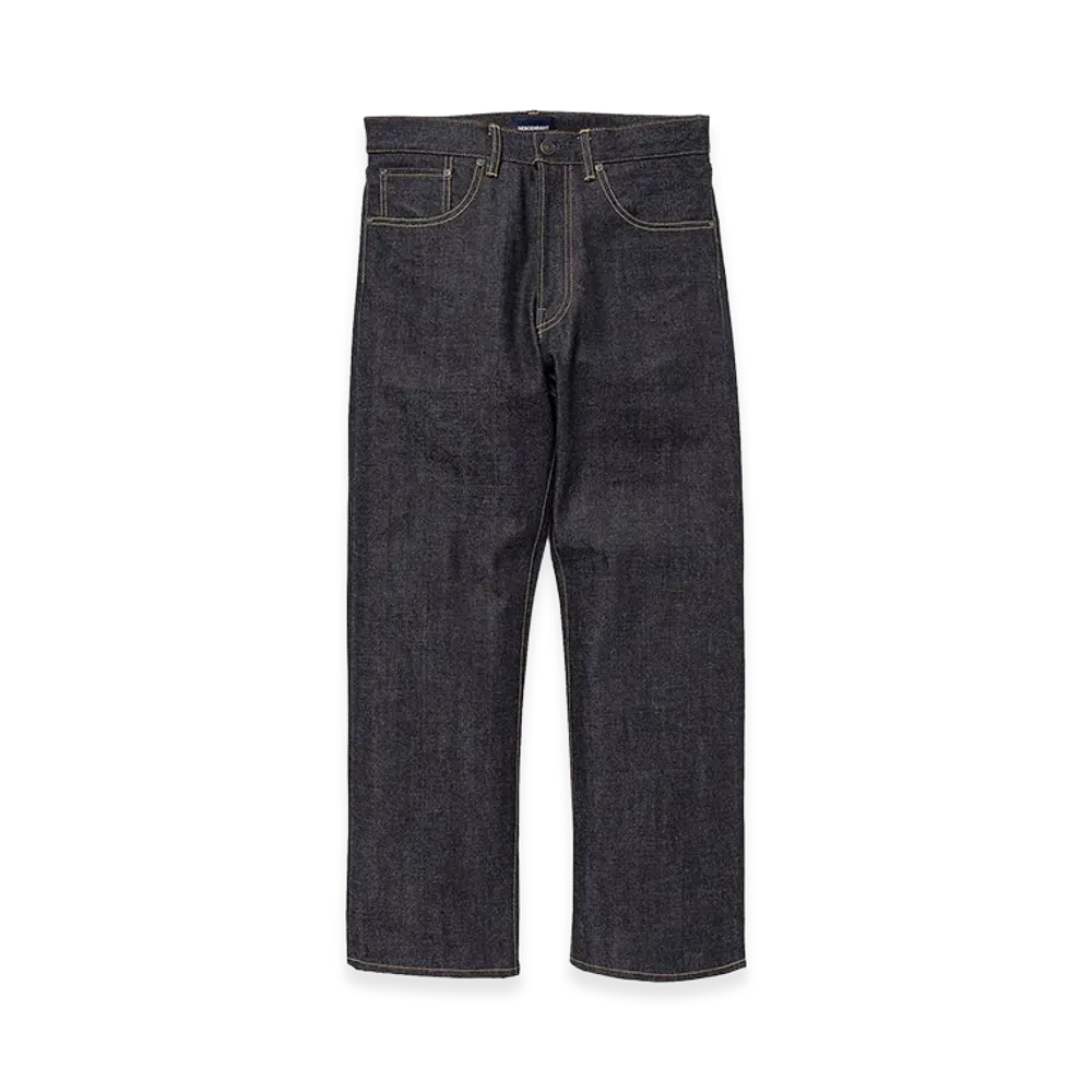 DESCENDANT Sum84B Denim Trousers Straight Rigid "Indigo"