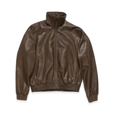 Acne Studios Women's Leather Outerwear "Brown"