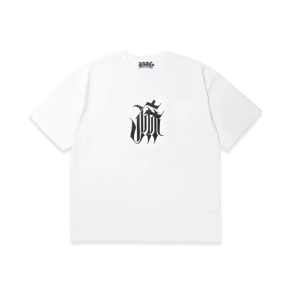 APHRODITEGANG 麻 Logo S/S Tee "White/Black"