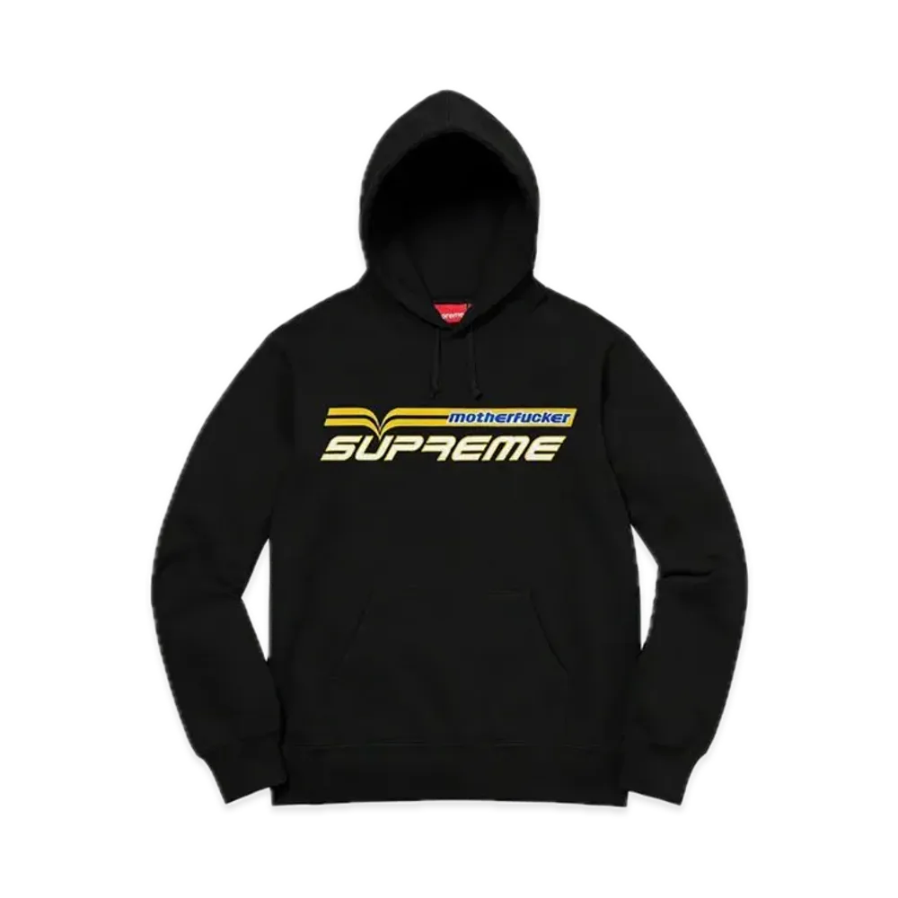 Supreme Motherfucker Hooded Sweatshirt "Black"