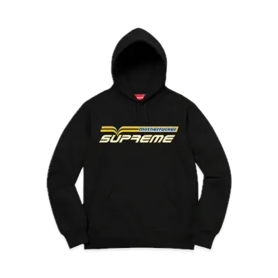 Supreme Motherfucker Hooded Sweatshirt "Black"