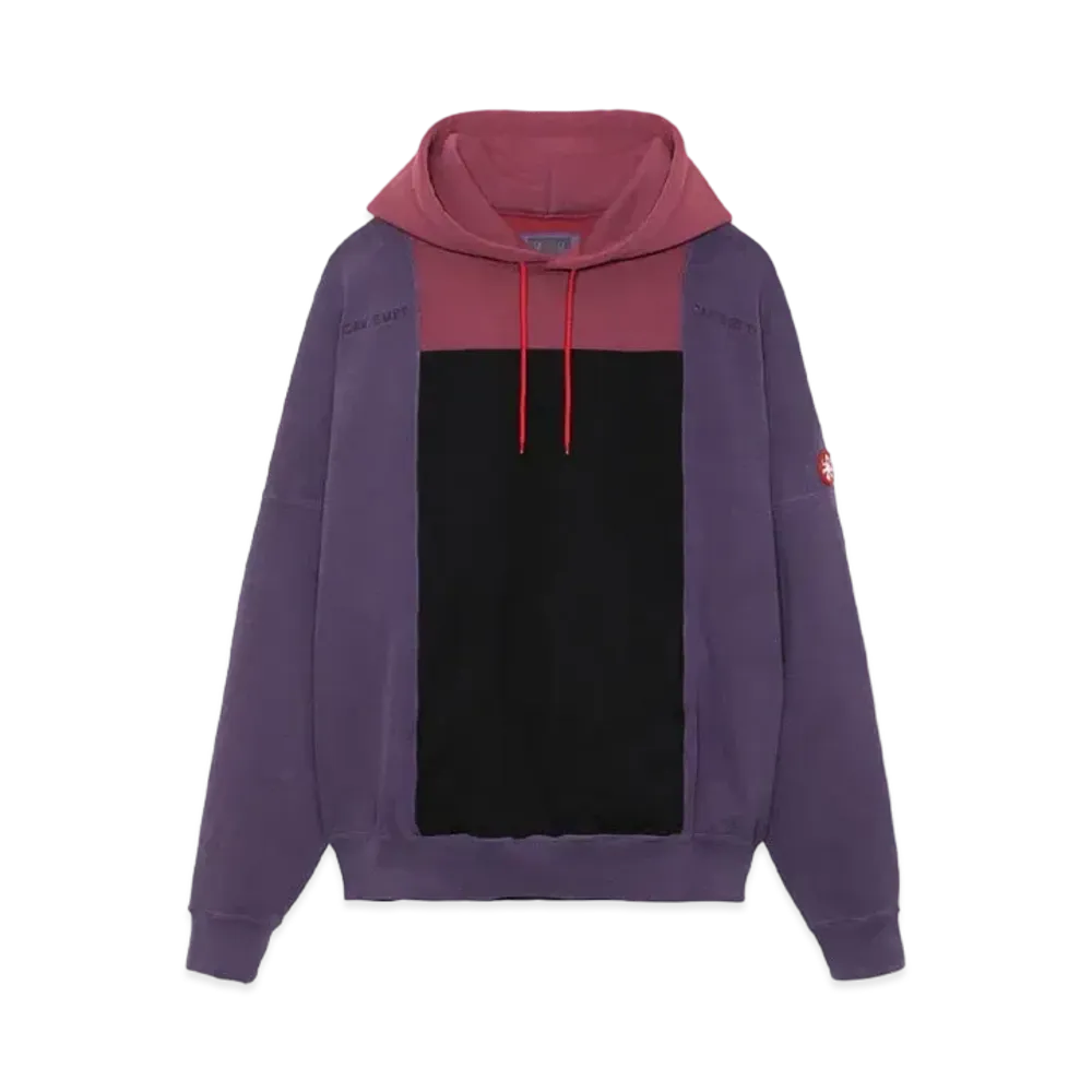 Cav Empt (C.E) OVERDYE P BLOCK HEAVY HOODY "Purple"