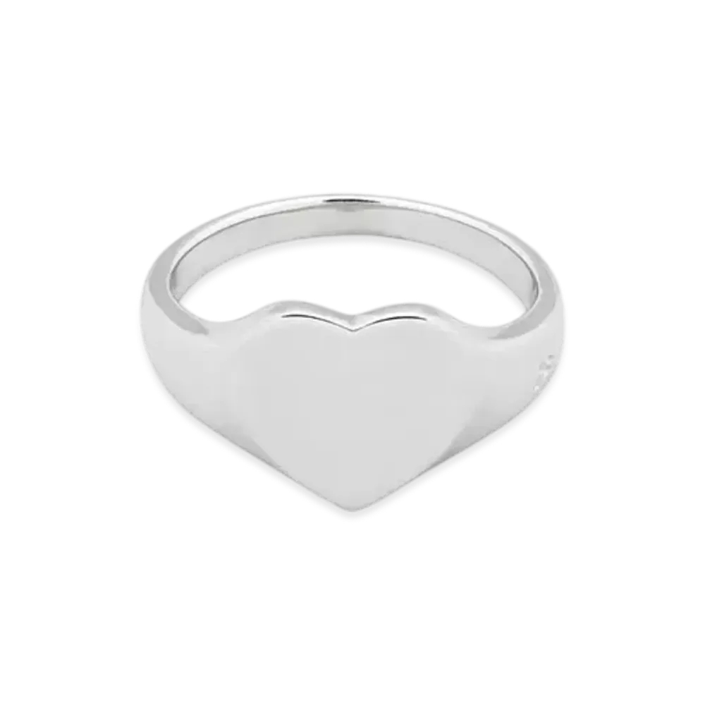 TOMWOOD Mini Heart Ring "Silver"