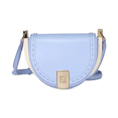 FENDI Moonlight Leather Bag "Light Blue"