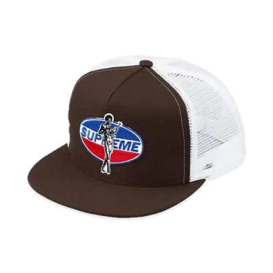 Supreme x HYSTERIC GLAMOUR Mesh Back 5-Panel "Brown"