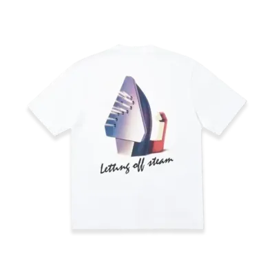 PALACE Steaming T-Shirt "White"