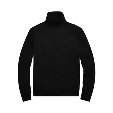 Ralph Lauren Purple Label Cashmere Turtleneck Sweater #1 "Black"