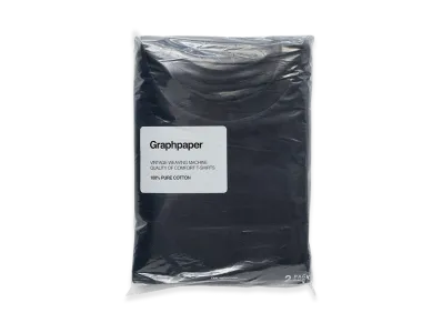 Graphpaper 2-Pack S/S Pocket Tee "Navy"