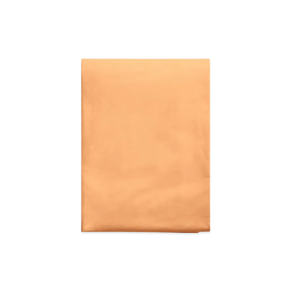 Stussy x Tekla Percale Fitted Sheet Queen Size "Apricot"
