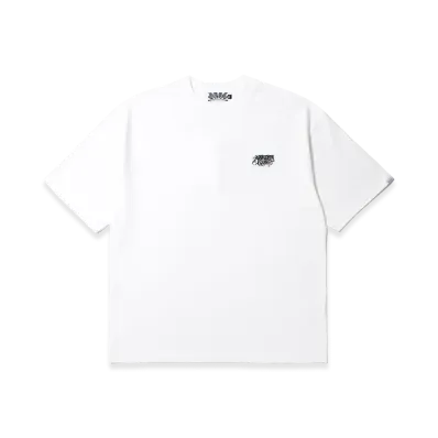 APHRODITEGANG Small Classic Logo Embroidery S/S Tee "White/Black"