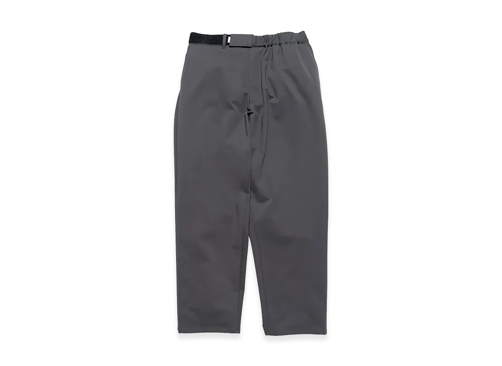 Graphpaper Compact Ponte Wide Tapered Chef Pants "Charcoal Gray"