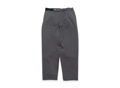 Graphpaper Compact Ponte Wide Tapered Chef Pants "Charcoal Gray"