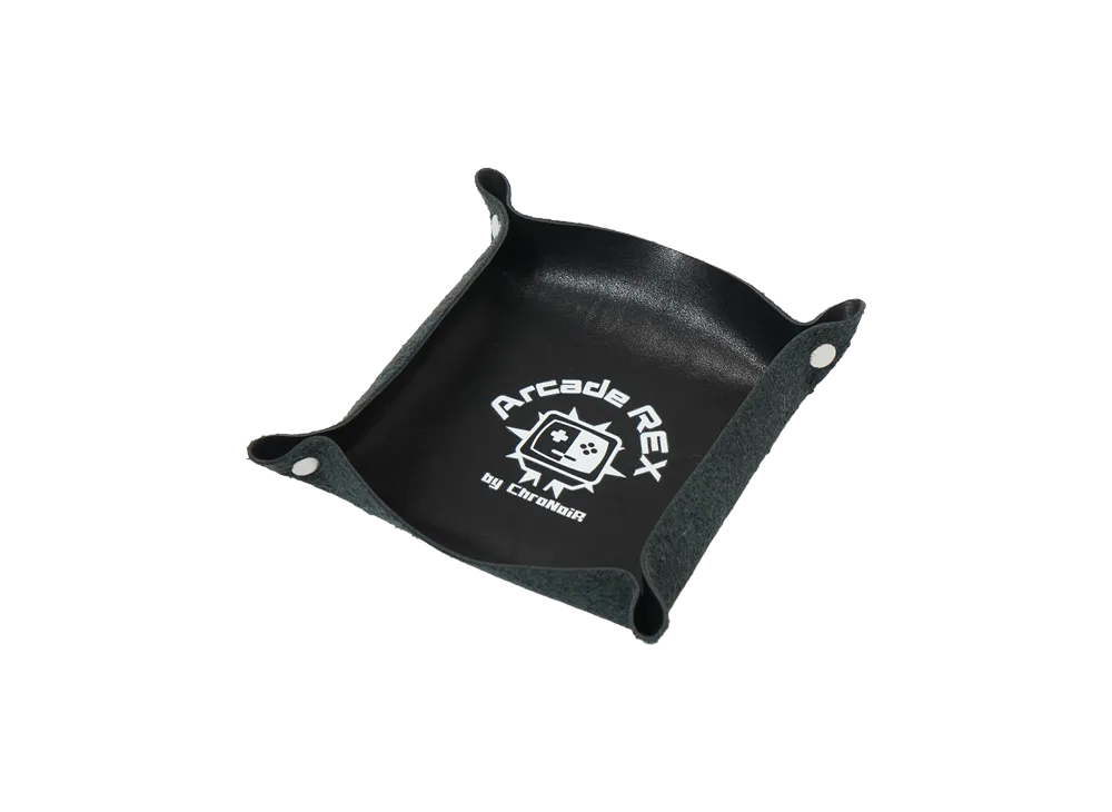 Arcade REX by ChroNoiR \ Arcade Logo Accessory Tray "BLACK"