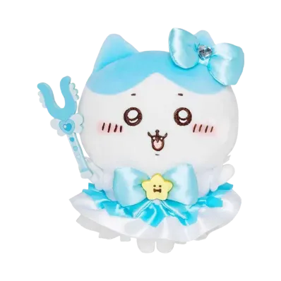 Gray Parka Service -Chikawa- Seriously Magical Charcal Magical Charge Plush S (Hachiware)