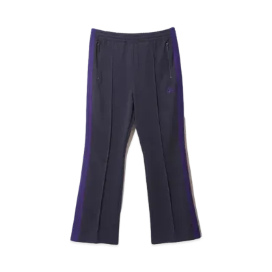 Needles Boot-Cut Track Pant - Poly Smooth "Navy"