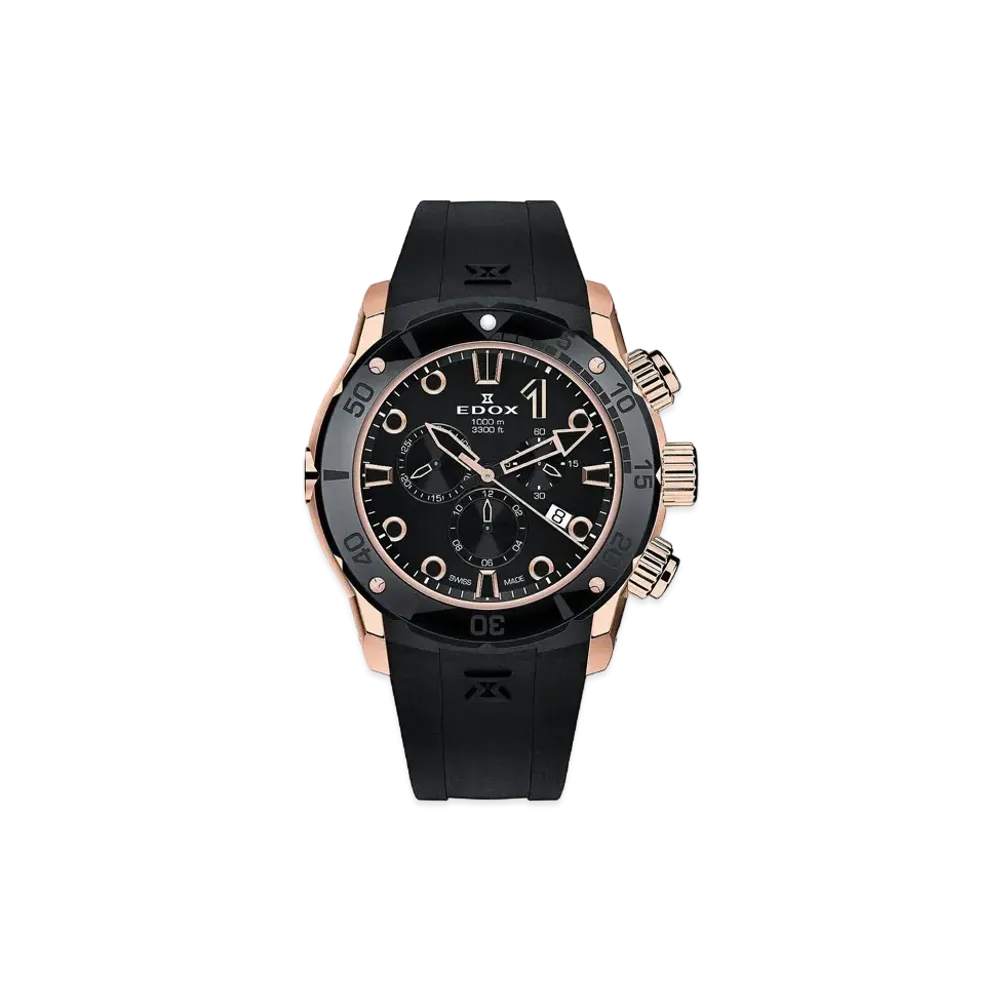 EDOX Chronoffshore-1 Chronograph 45mm 10242-TINR-NIR