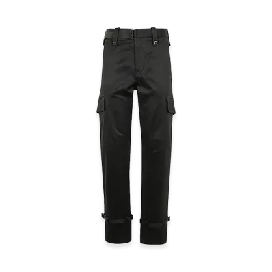 sacai Women's Cotton Chino Pants "Black"