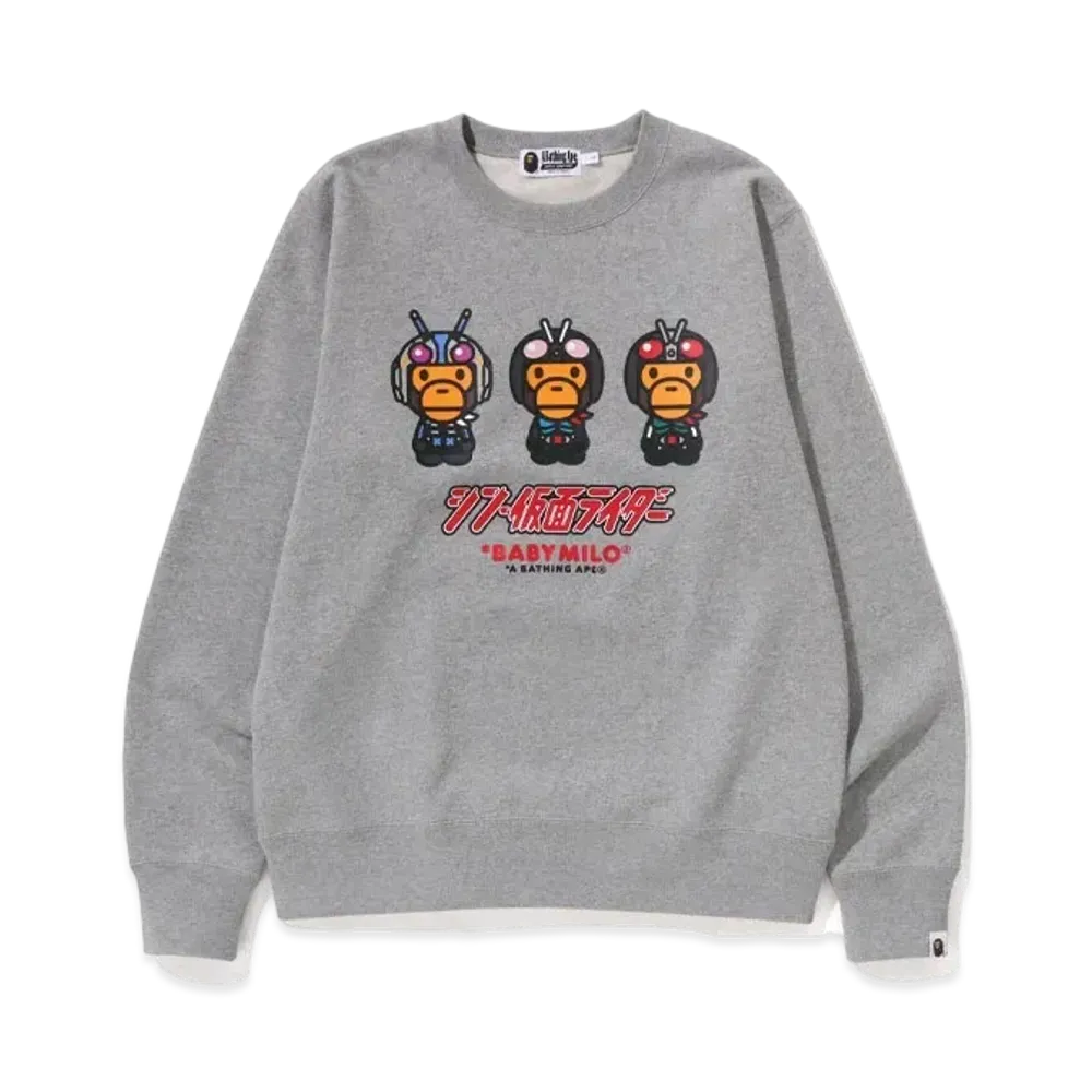 A BATHING APE x Shin Kamen Rider No.1 Baby Milo Tee "Black"