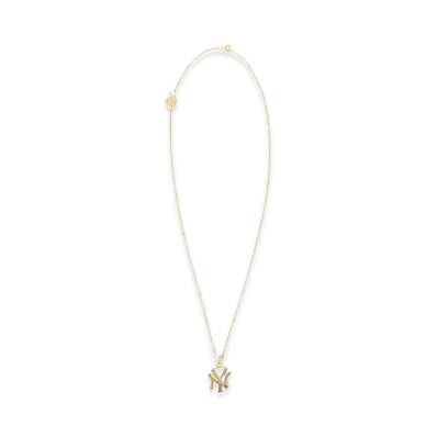 Needles x Beams Boy MLB Collection "New York Yankees" Necklace "Gold"