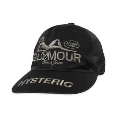 HYSTERIC GLAMOUR x SLAM JAM Cap "Black"